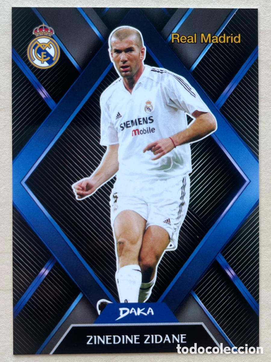 Cromos de f&uacute;tbol: Zidane Insert Daka Real Madrid 2025-26