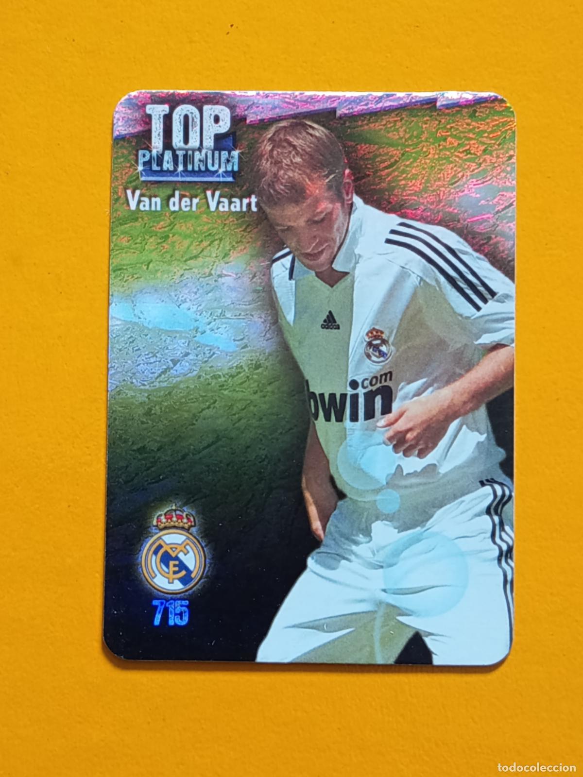 Cromos de f&uacute;tbol: 715 VAN DER VAART.R. MADRID. LAS FICHAS DE LA LIGA 2009. MUNDICROMO