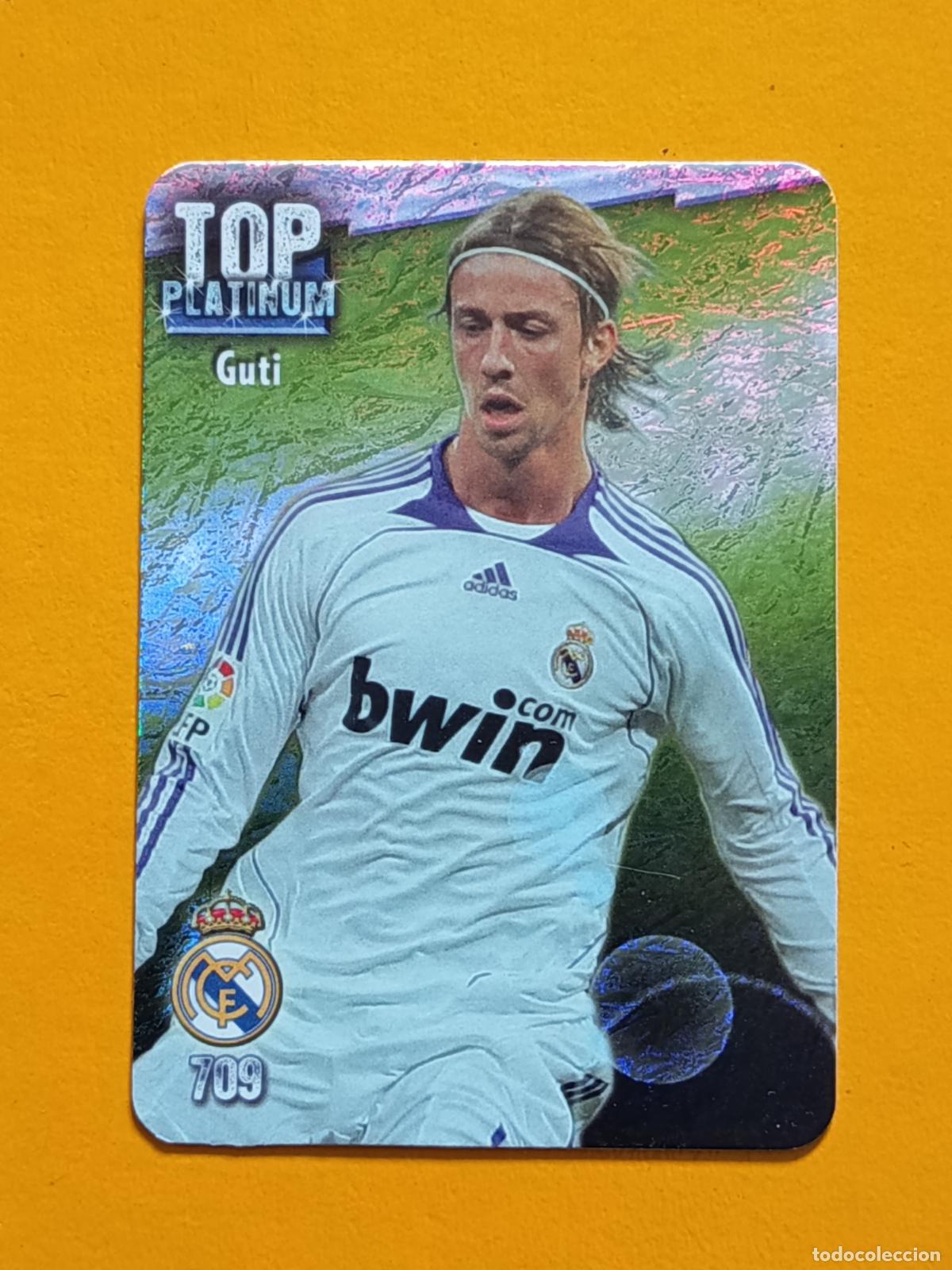 Cromos de f&uacute;tbol: 709 GUTI. R. MADRID. LAS FICHAS DE LA LIGA 2009. MUNDICROMO
