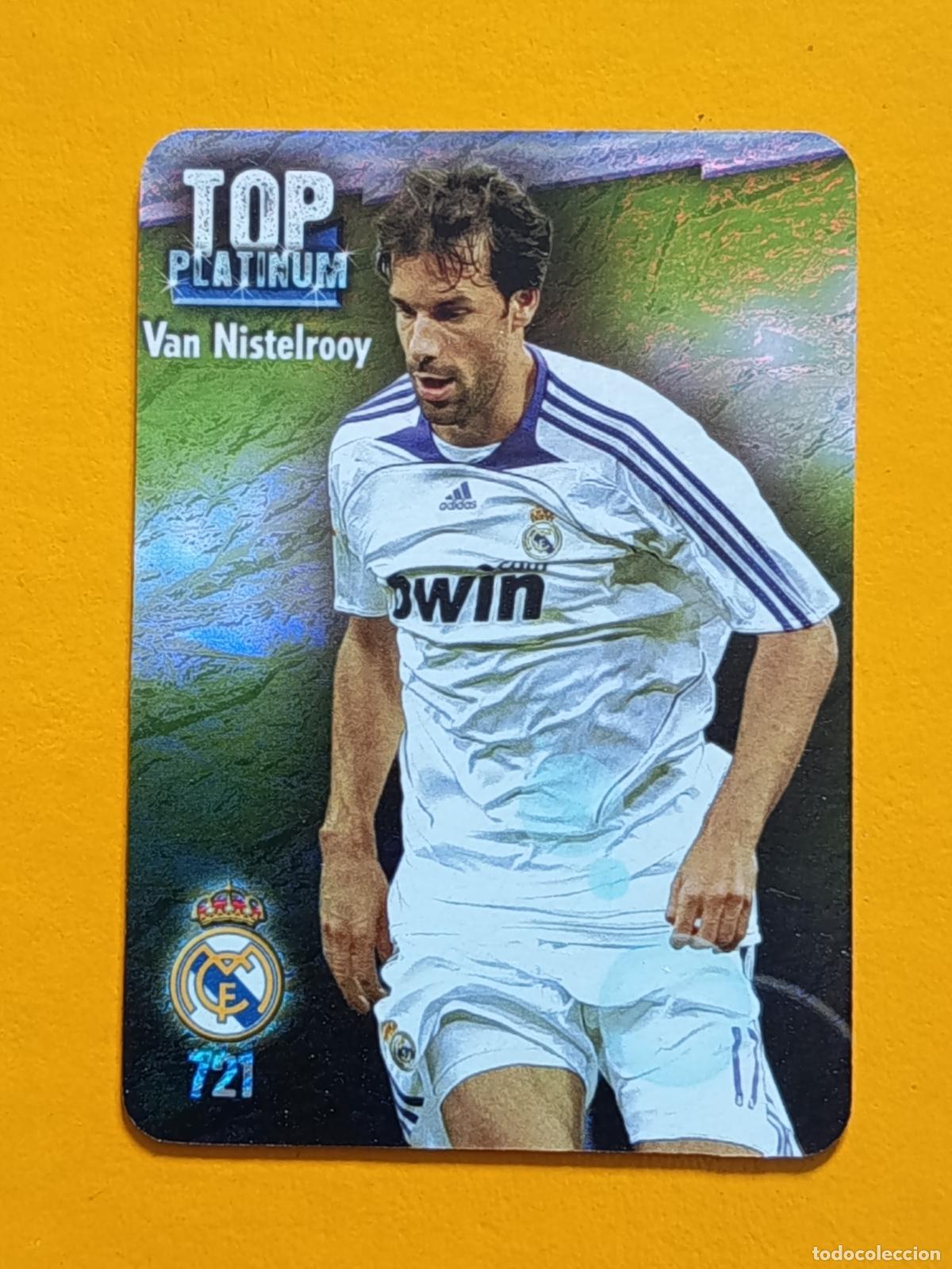 Cromos de f&uacute;tbol: 721 VAN NISTELROOY. R. MADRID. LAS FICHAS DE LA LIGA 2009. MUNDICROMO