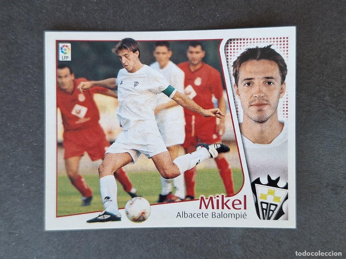 Cromos de f&uacute;tbol: L5 MIKEL ALBACETE BALOMPIE LIGA ESTE 2004 2005 04 05 NUNCA PEGADO SIN PEGAR
