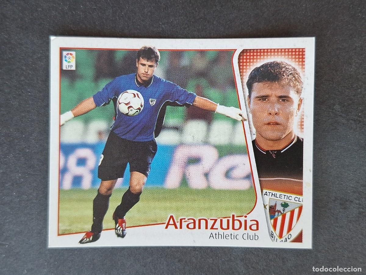 Cromos de f&uacute;tbol: L5 ARANZUBIA ATHLETIC CLUB DE BILBAO LIGA ESTE 2004 2005 04 05 NUNCA PEGADO SIN PEGAR
