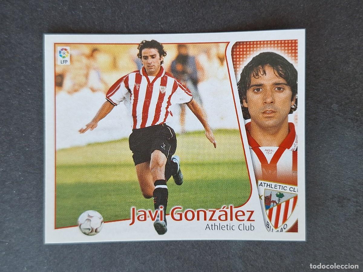 Cromos de f&uacute;tbol: L5 JAVI GONZALEZ ATHLETIC CLUB DE BILBAO LIGA ESTE 2004 2005 04 05 NUNCA PEGADO SIN PEGAR