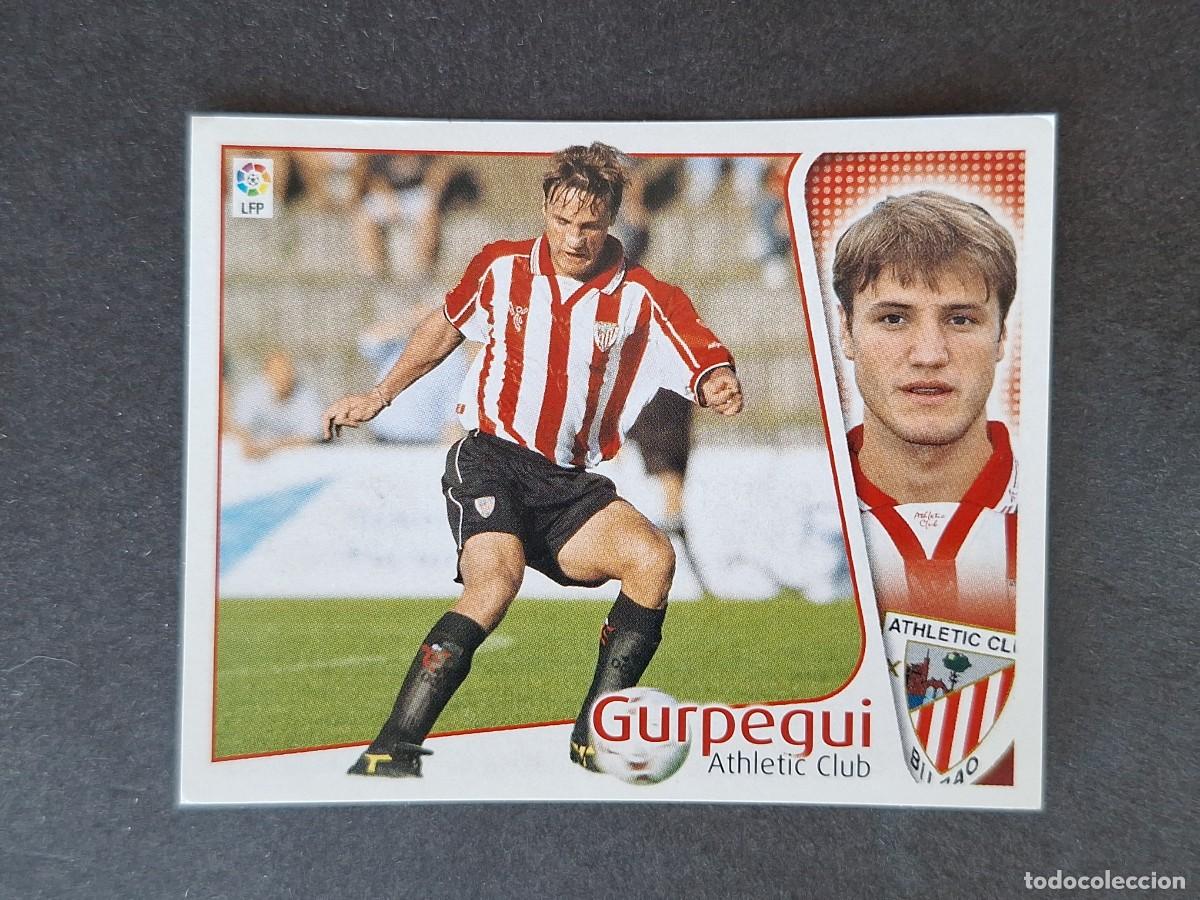Cromos de f&uacute;tbol: L5 GURPEGUI ATHLETIC CLUB DE BILBAO LIGA ESTE 2004 2005 04 05 NUNCA PEGADO SIN PEGAR
