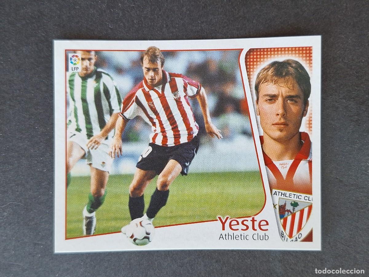 Cromos de f&uacute;tbol: L5 YESTE ATHLETIC CLUB DE BILBAO LIGA ESTE 2004 2005 04 05 NUNCA PEGADO SIN PEGAR