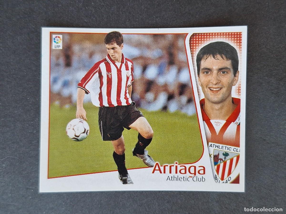 Cromos de f&uacute;tbol: L5 ARRIAGA ATHLETIC CLUB DE BILBAO LIGA ESTE 2004 2005 04 05 NUNCA PEGADO SIN PEGAR