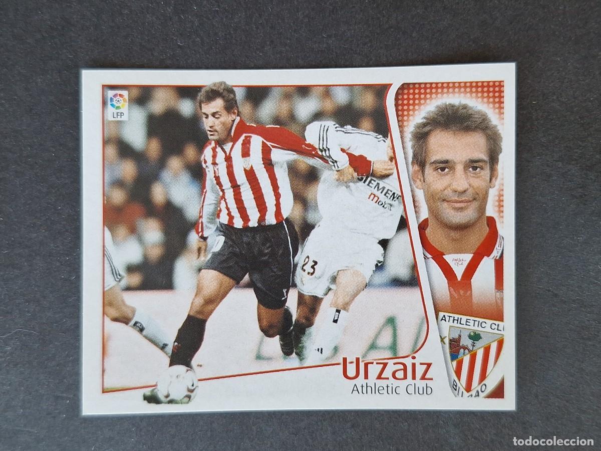 Cromos de f&uacute;tbol: L5 URZAIZ ATHLETIC CLUB DE BILBAO LIGA ESTE 2004 2005 04 05 NUNCA PEGADO SIN PEGAR