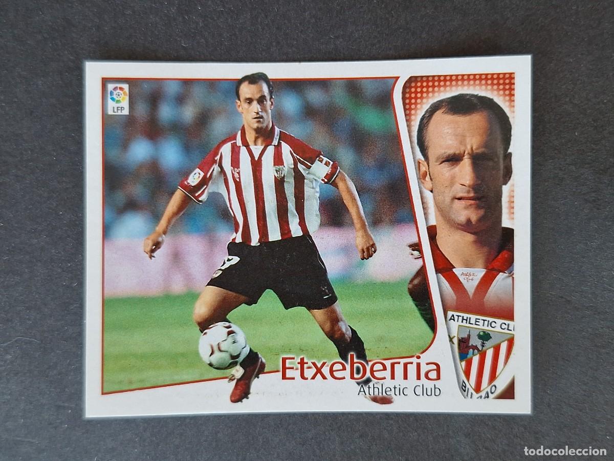 Cromos de f&uacute;tbol: L5 ETXEBERRIA ATHLETIC CLUB DE BILBAO LIGA ESTE 2004 2005 04 05 NUNCA PEGADO SIN PEGAR