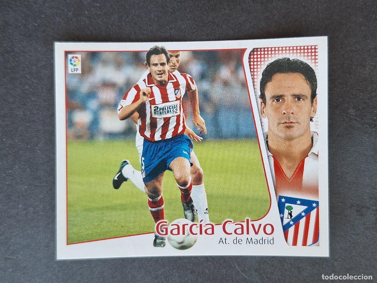 Fu&szlig;ball-Sticker: L5 GARCIA CALVO ATLETICO DE MADRID LIGA ESTE 2004 2005 04 05 NUNCA PEGADO SIN PEGAR