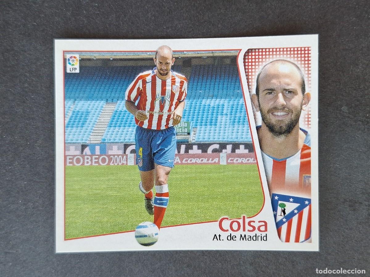 Fu&szlig;ball-Sticker: L5 COLSA ATLETICO DE MADRID LIGA ESTE 2004 2005 04 05 NUNCA PEGADO SIN PEGAR