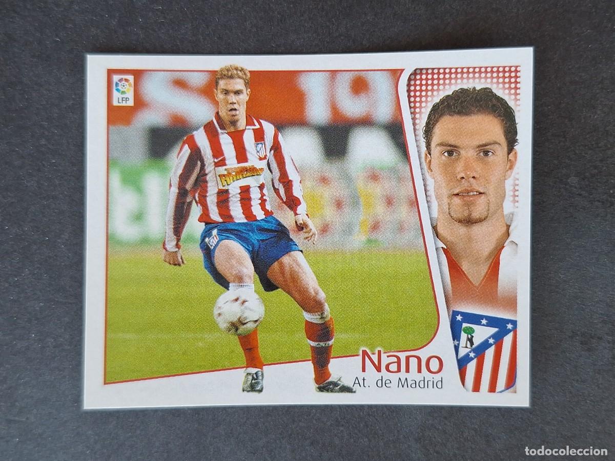 Fu&szlig;ball-Sticker: L5 NANO ATLETICO DE MADRID LIGA ESTE 2004 2005 04 05 NUNCA PEGADO SIN PEGAR