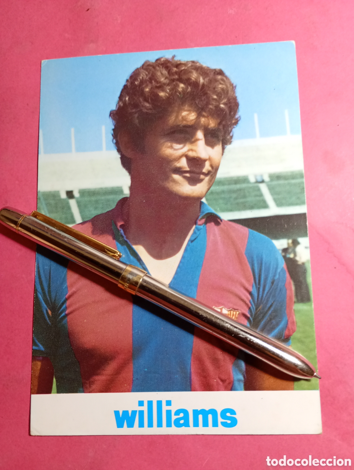 Cromos de f&uacute;tbol: PALAFRUGELL NARCIS MARTI FILOSIA CROMO PUBLICIDAD DESODORANTE WILLIAMS