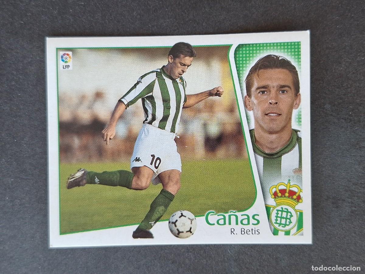 Cromos de f&uacute;tbol: L5 CA&Ntilde;AS REAL BETIS BALOMPIE LIGA ESTE 2004 2005 04 05 NUNCA PEGADO SIN PEGAR