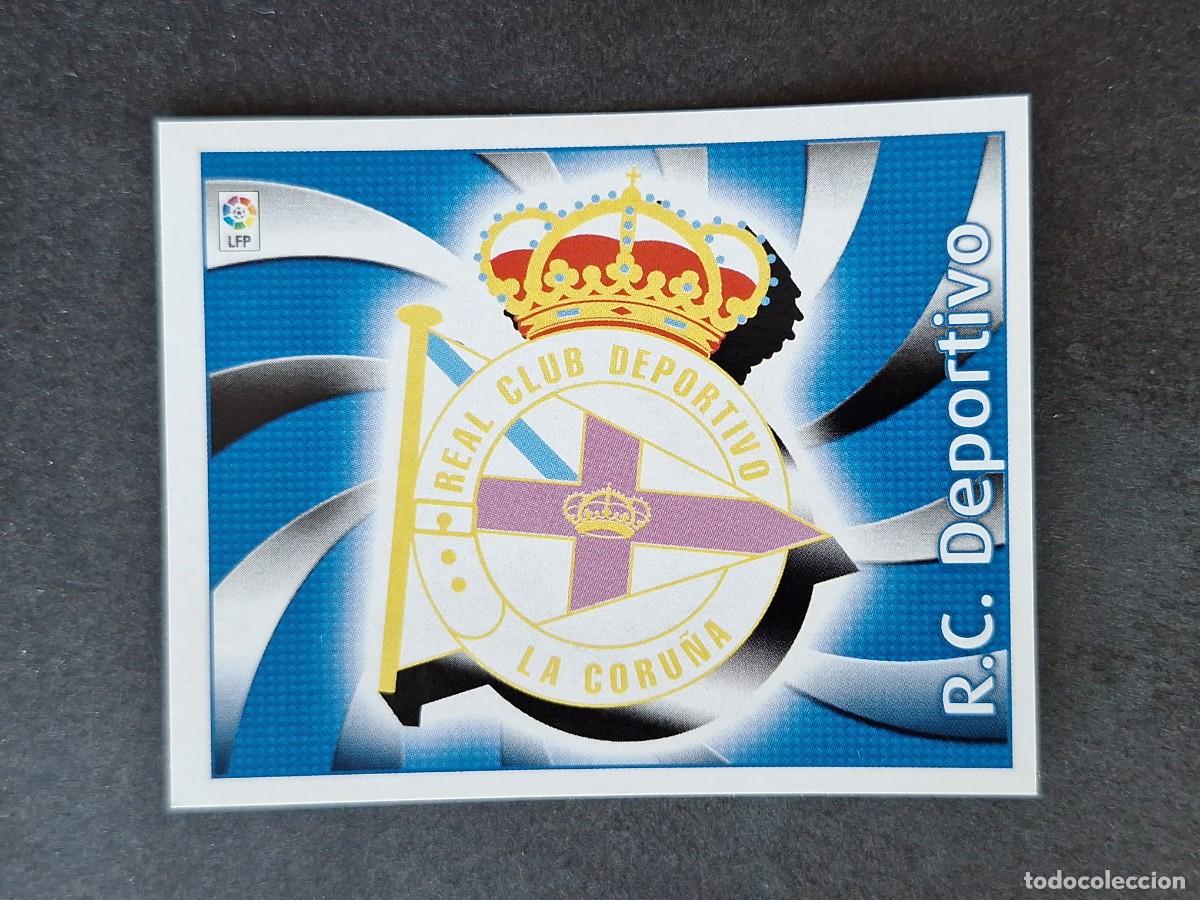 Figurine di Calcio: L5 ESCUDO DEPORTIVO DE LA CORU&Ntilde;A LIGA ESTE 2004 2005 04 05 NUNCA PEGADO SIN PEGAR