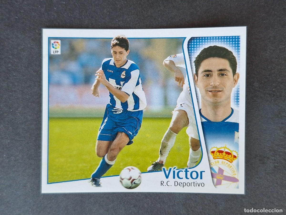 Cartes &agrave; collectionner de Football: L5 VICTOR DEPORTIVO DE LA CORU&Ntilde;A LIGA ESTE 2004 2005 04 05 NUNCA PEGADO SIN PEGAR