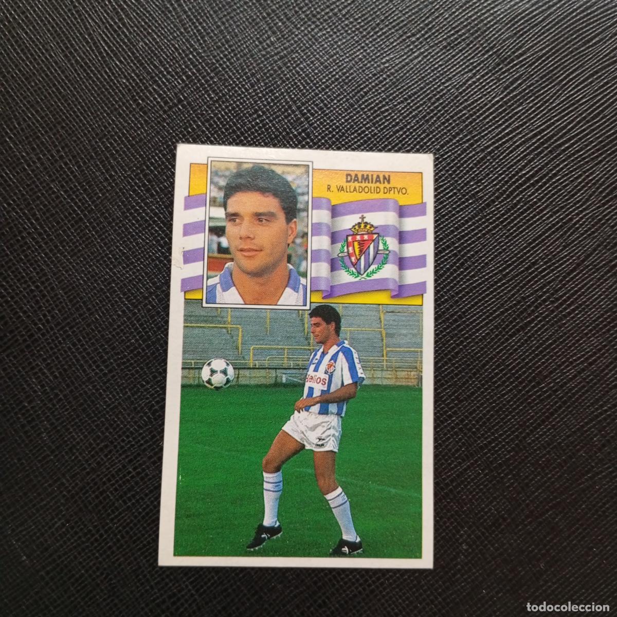 Cromos de Futebol: DAMIAN VALLADOLID ESTE 1990 1991 CROMO FUTBOL LIGA 90 91 - DESPEGADO - A37 PG262