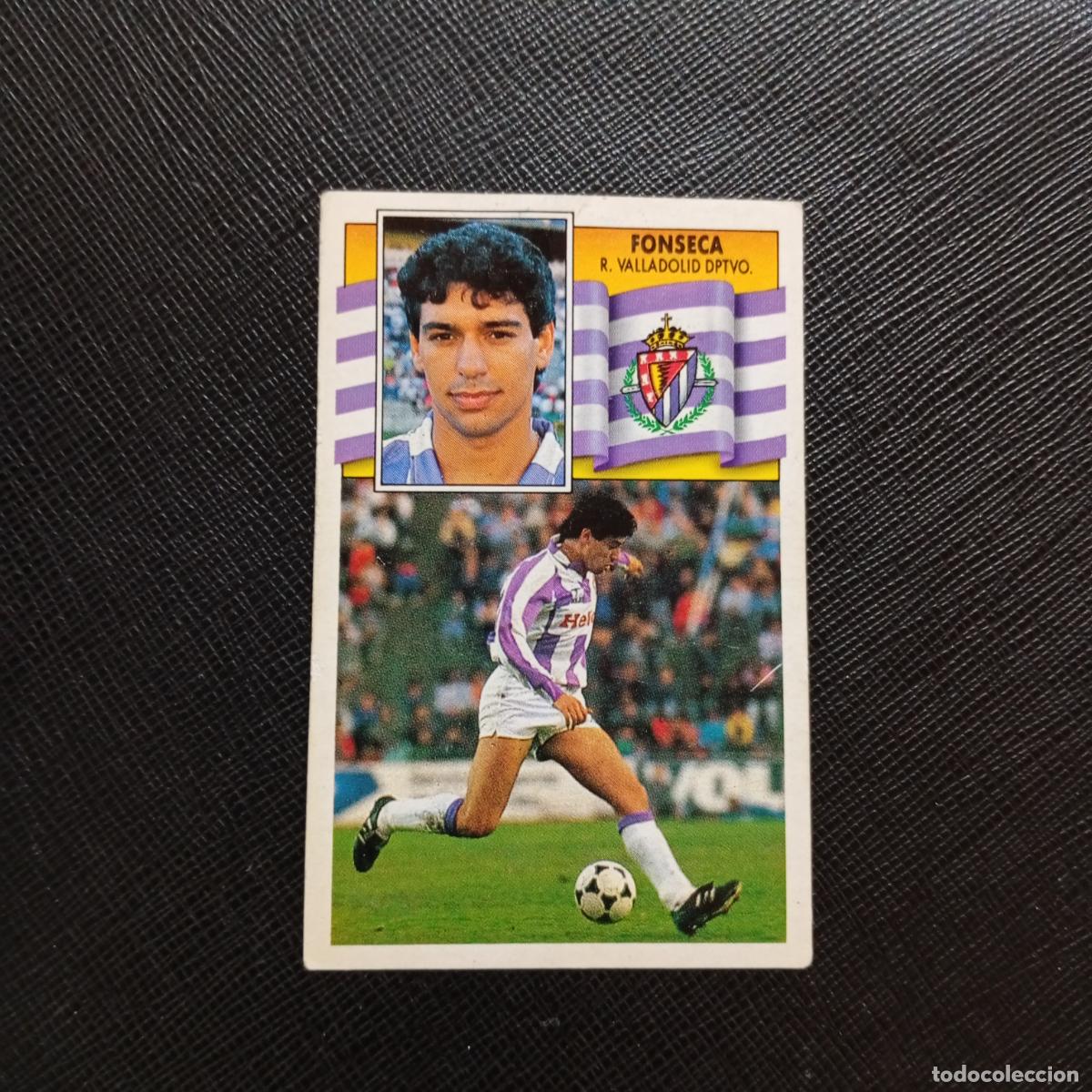 Cromos de f&uacute;tbol: FONSECA VALLADOLID ESTE 1990 1991 CROMO FUTBOL LIGA 90 91 - DESPEGADO - A37 PG262
