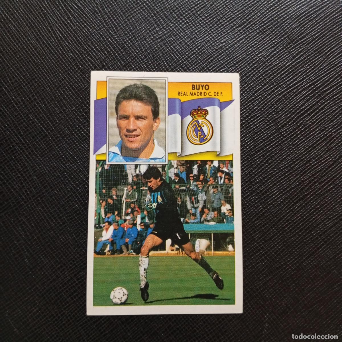 Cromos de f&uacute;tbol: BUYO REAL MADRID ESTE 1990 1991 CROMO FUTBOL LIGA 90 91 - DESPEGADO - A37 PG262