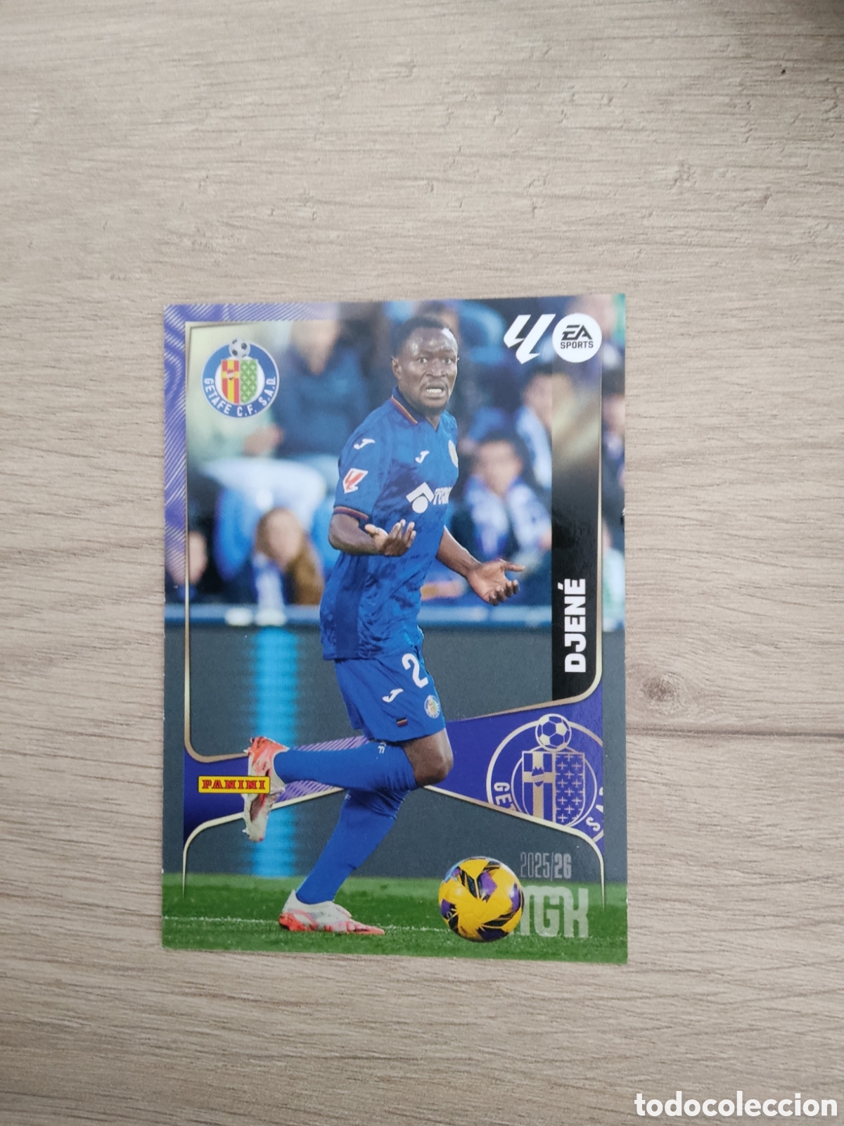 Cromos de f&uacute;tbol: 169 DJENE GETAFE MEGACRACKS 2025 2026