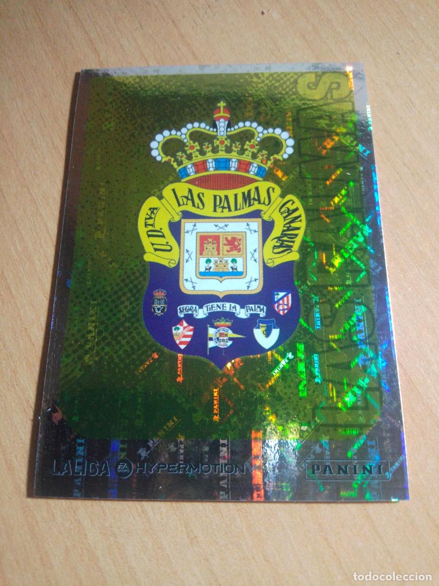 Cromos de f&uacute;tbol: 249 ESCUDO DE LAS PALMAS 2&ordf; DIVISION HYPERMOTION 25 26 PANINI 2025 2026 NUEVO