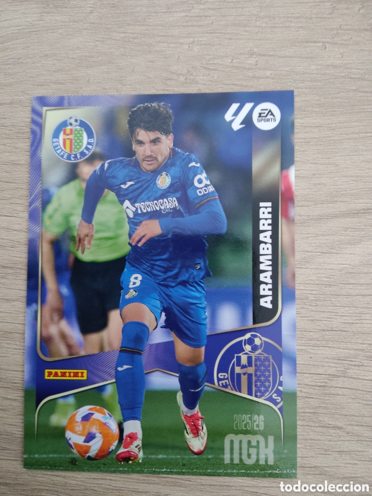 Cromos de f&uacute;tbol: 173 ARAMBARRI GETAFE MEGACRACKS 2025 2026
