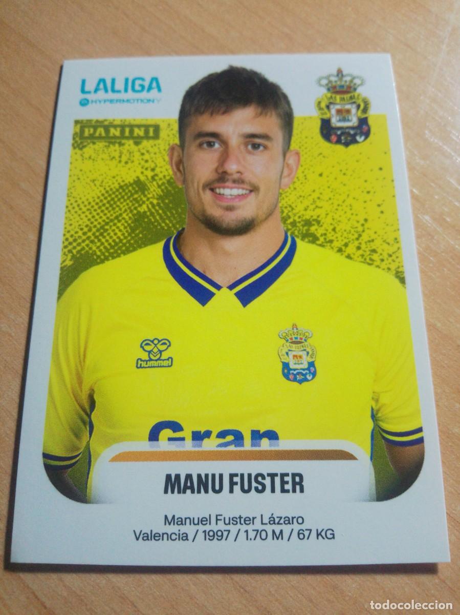 Cromos de f&uacute;tbol: 263 MANU FUSTER DE LAS PALMAS 2&ordf; DIVISION HYPERMOTION 25 26 PANINI 2025 2026 NUEVO