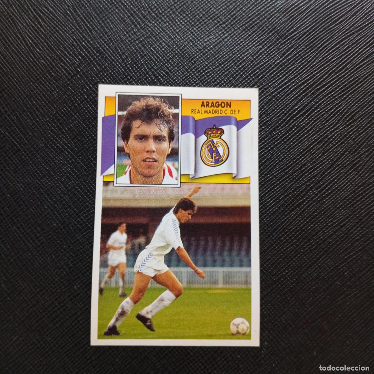 Cromos de f&uacute;tbol: ARAGON REAL MADRID ESTE 1990 1991 CROMO FUTBOL LIGA 90 91 - DESPEGADO - A37 PG325