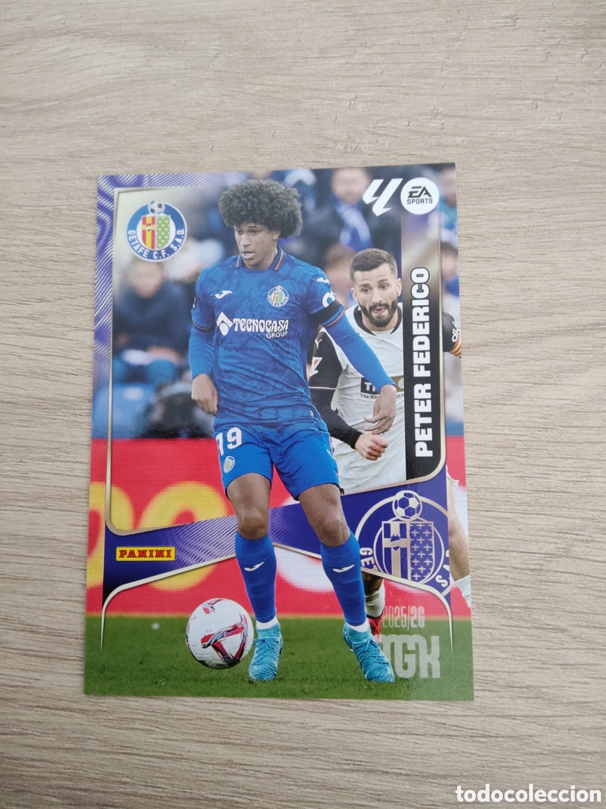 Cromos de f&uacute;tbol: 176 PETER FEDERICO GETAFE MEGACRACKS 2025 2026
