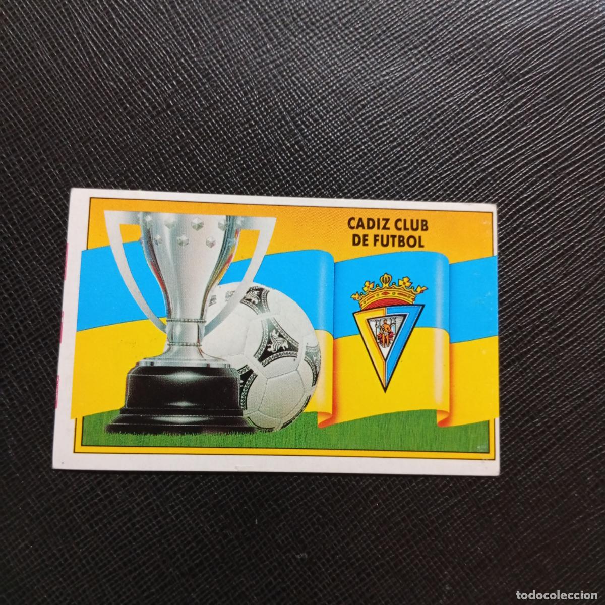 Cromos de f&uacute;tbol: ESCUDO CADIZ ESTE 1990 1991 CROMO FUTBOL LIGA 90 91 - DESPEGADO - A37 PG325