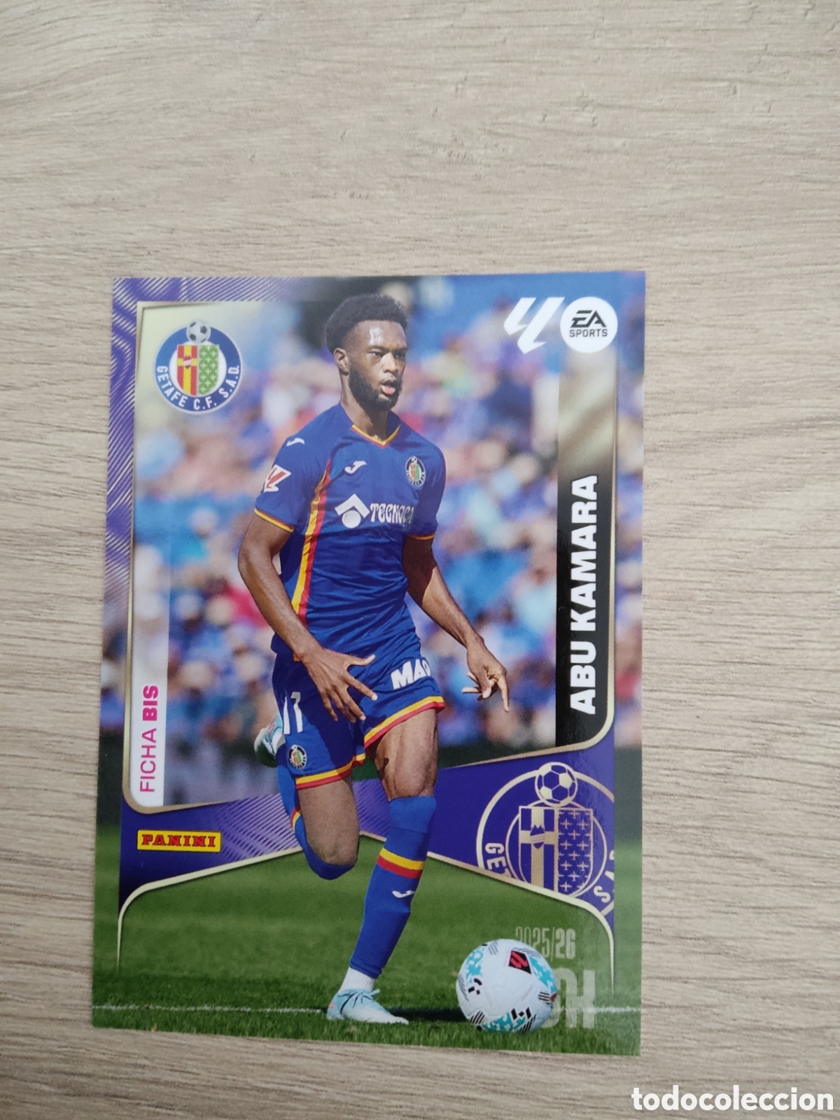 Cromos de f&uacute;tbol: 176 BIS ABU KAMARA GETAFE MEGACRACKS 2025 2026