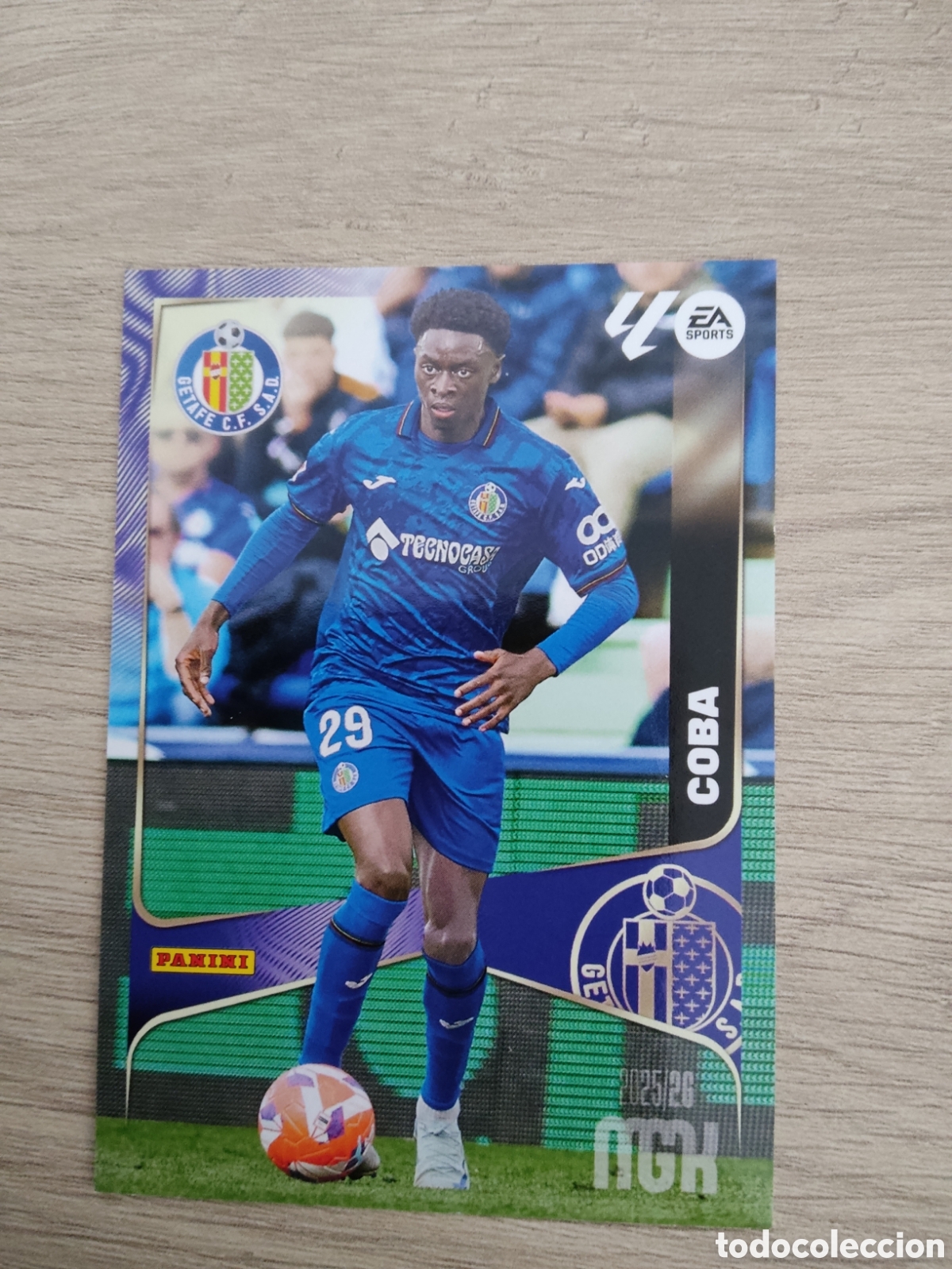Cromos de f&uacute;tbol: 177 COBA GETAFE MEGACRACKS 2025 2026