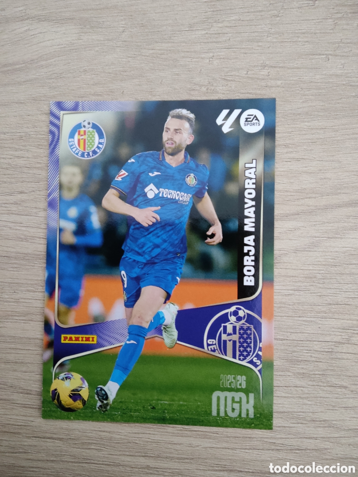 Cromos de f&uacute;tbol: 178 BORJA MAYORAL GETAFE MEGACRACKS 2025 2026