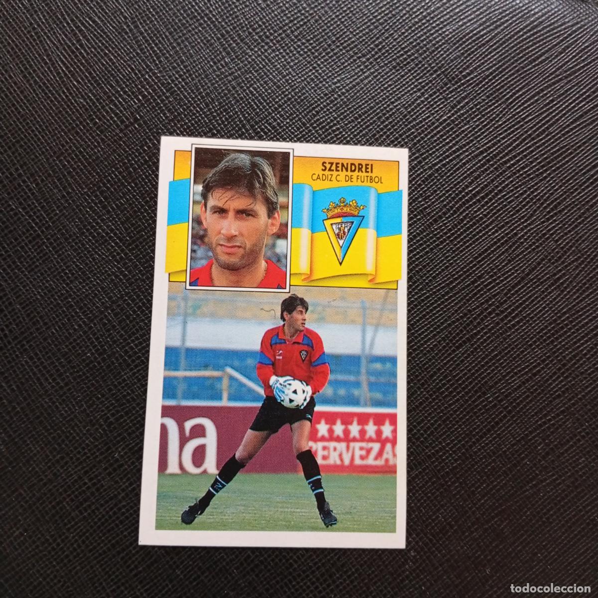 Cromos de f&uacute;tbol: SZENDREI CADIZ ESTE 1990 1991 CROMO FUTBOL LIGA 90 91 - DESPEGADO - A37 PG325