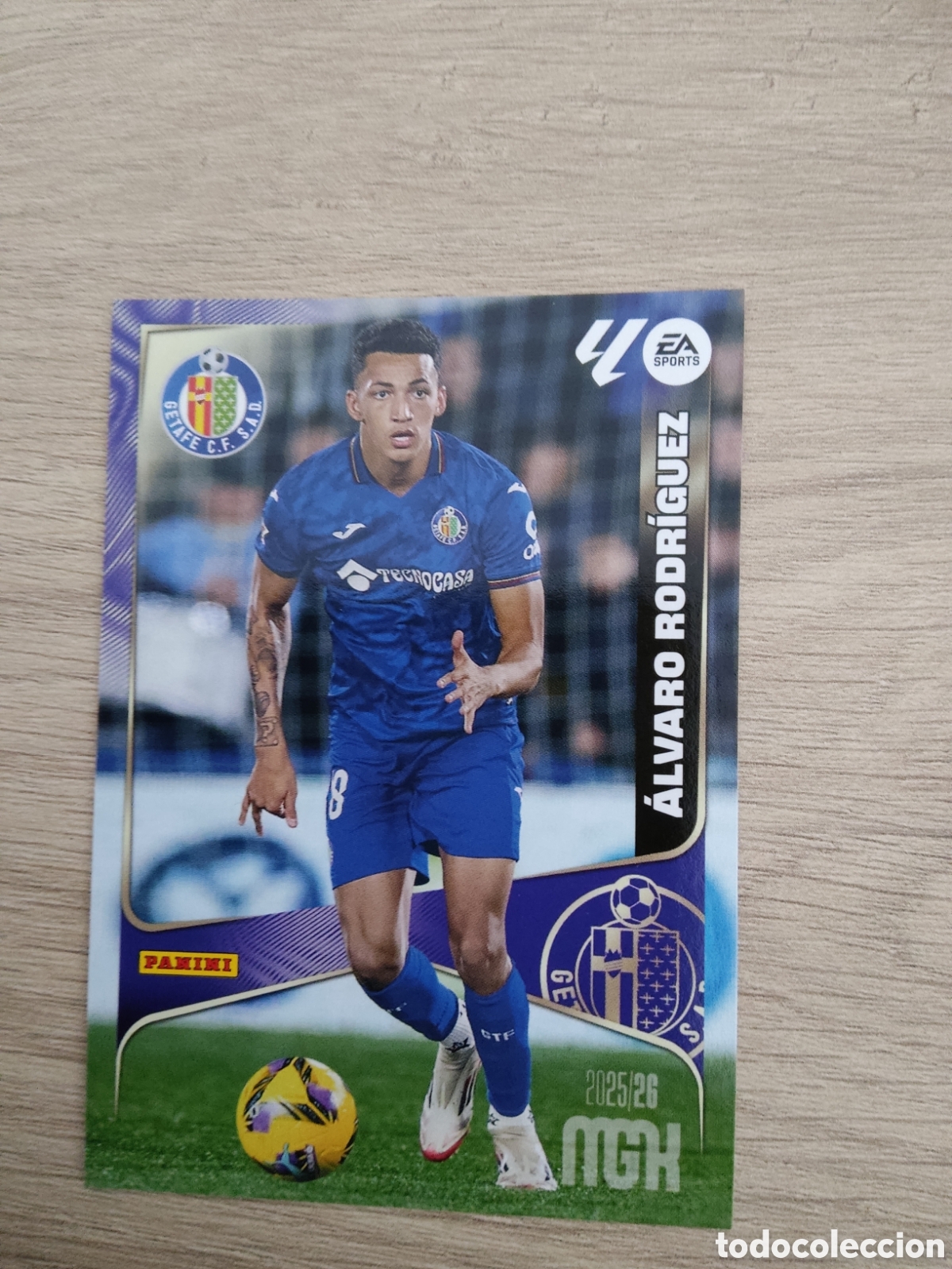 Cromos de f&uacute;tbol: 179 ALVARO RODRIGUEZ GETAFE MEGACRACKS 2025 2026
