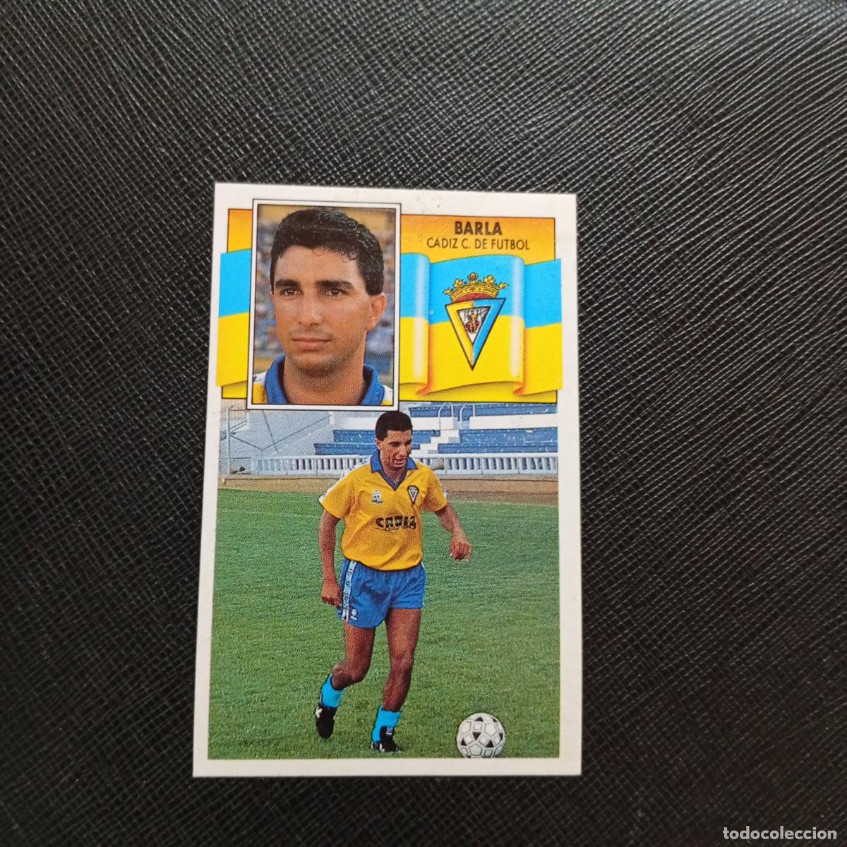 Cromos de f&uacute;tbol: BARLA CADIZ ESTE 1990 1991 CROMO FUTBOL LIGA 90 91 - DESPEGADO - A37 PG334