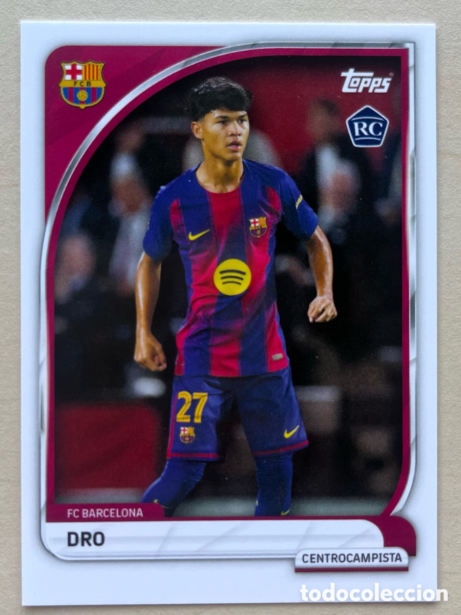 Cromos de f&uacute;tbol: Dro Rookie FC Barcelona Topps Tin 2025-26