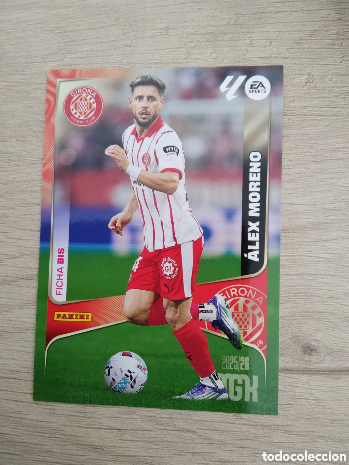 Cromos de f&uacute;tbol: 188 BIS ALEX MORENO GIRONA MEGACRACKS 2025 2026