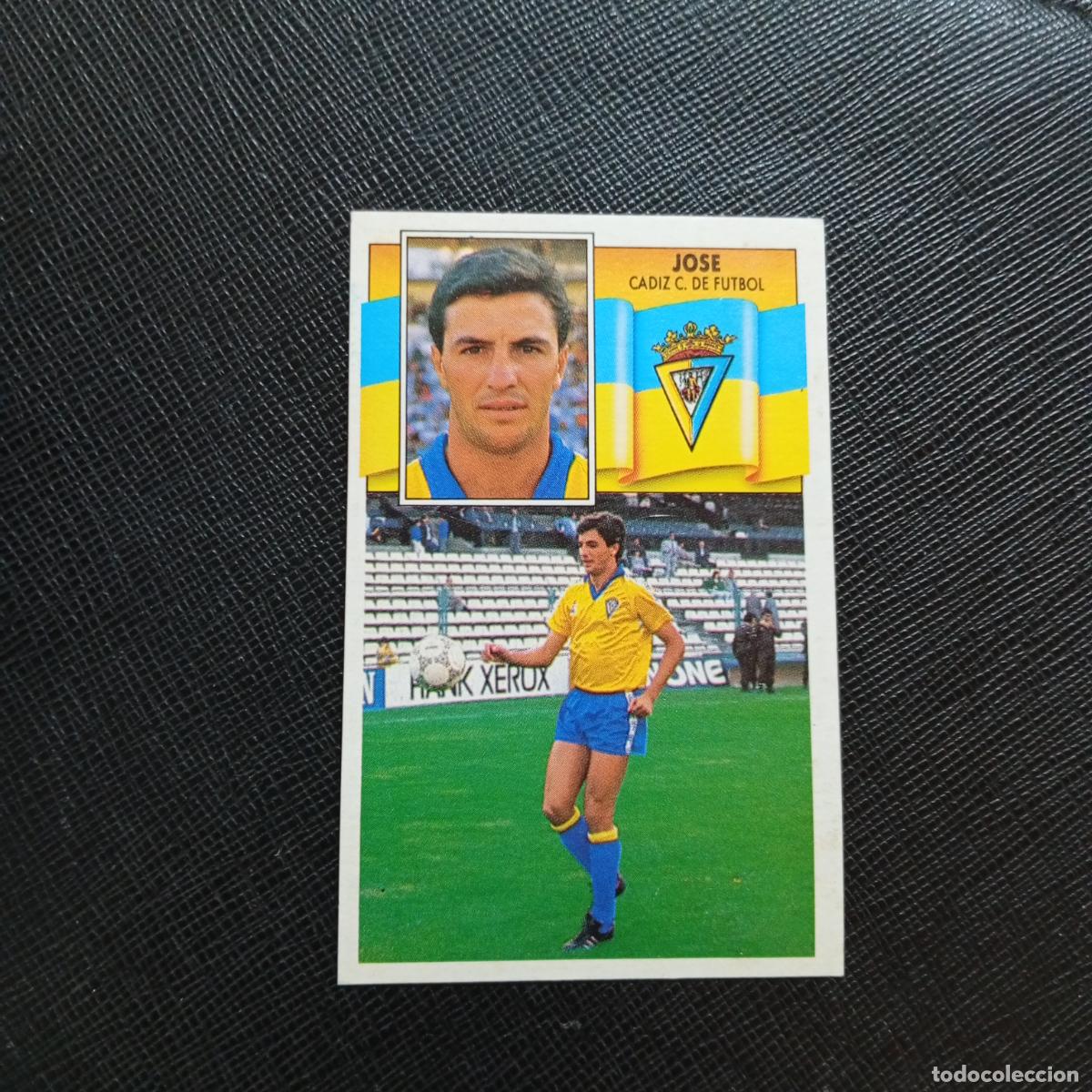 Cromos de f&uacute;tbol: JOSE CADIZ ESTE 1990 1991 CROMO FUTBOL LIGA 90 91 - DESPEGADO - A37 PG334