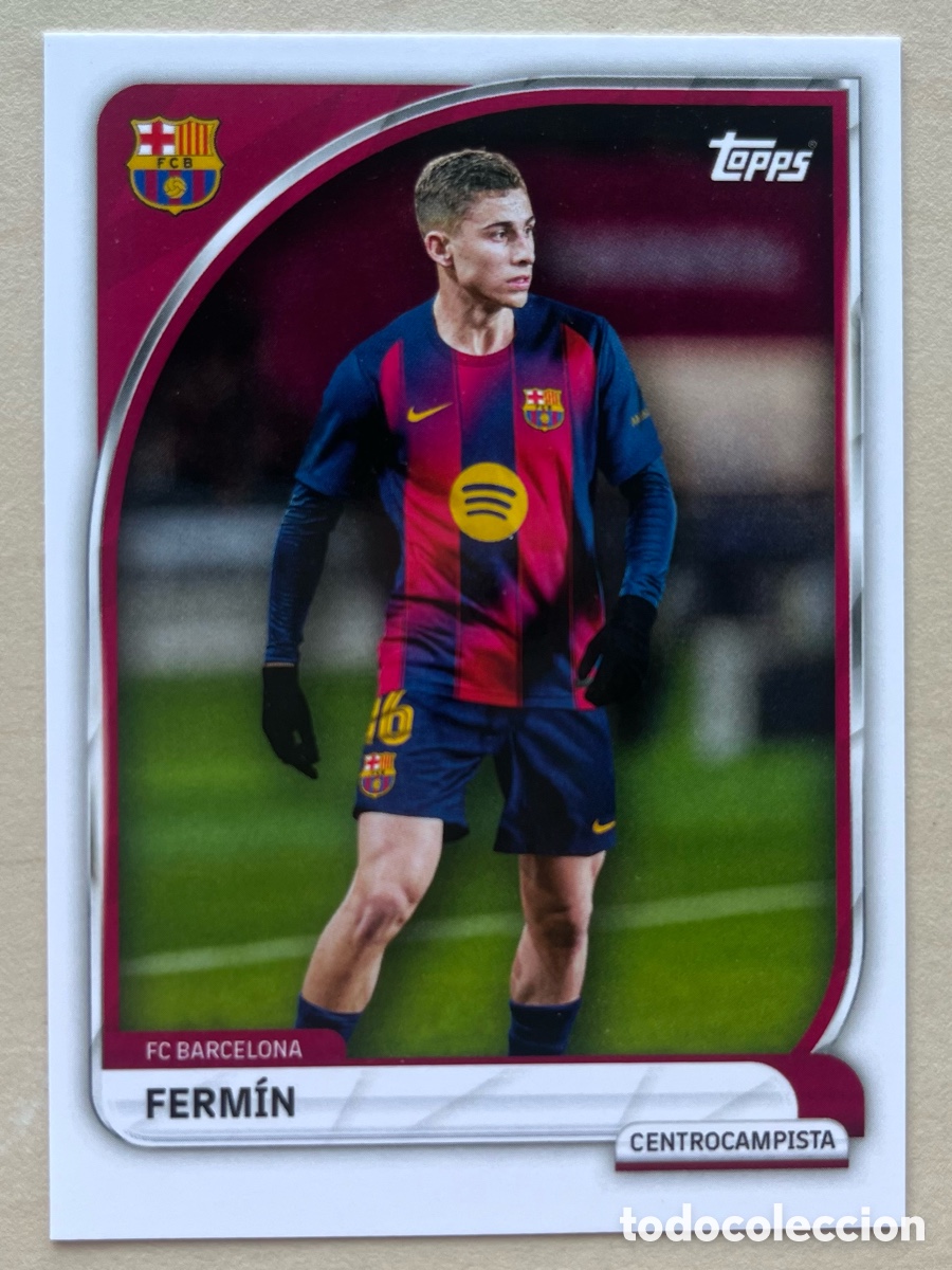 Cromos de f&uacute;tbol: Ferm&iacute;n FC Barcelona Topps Tin 2025-26