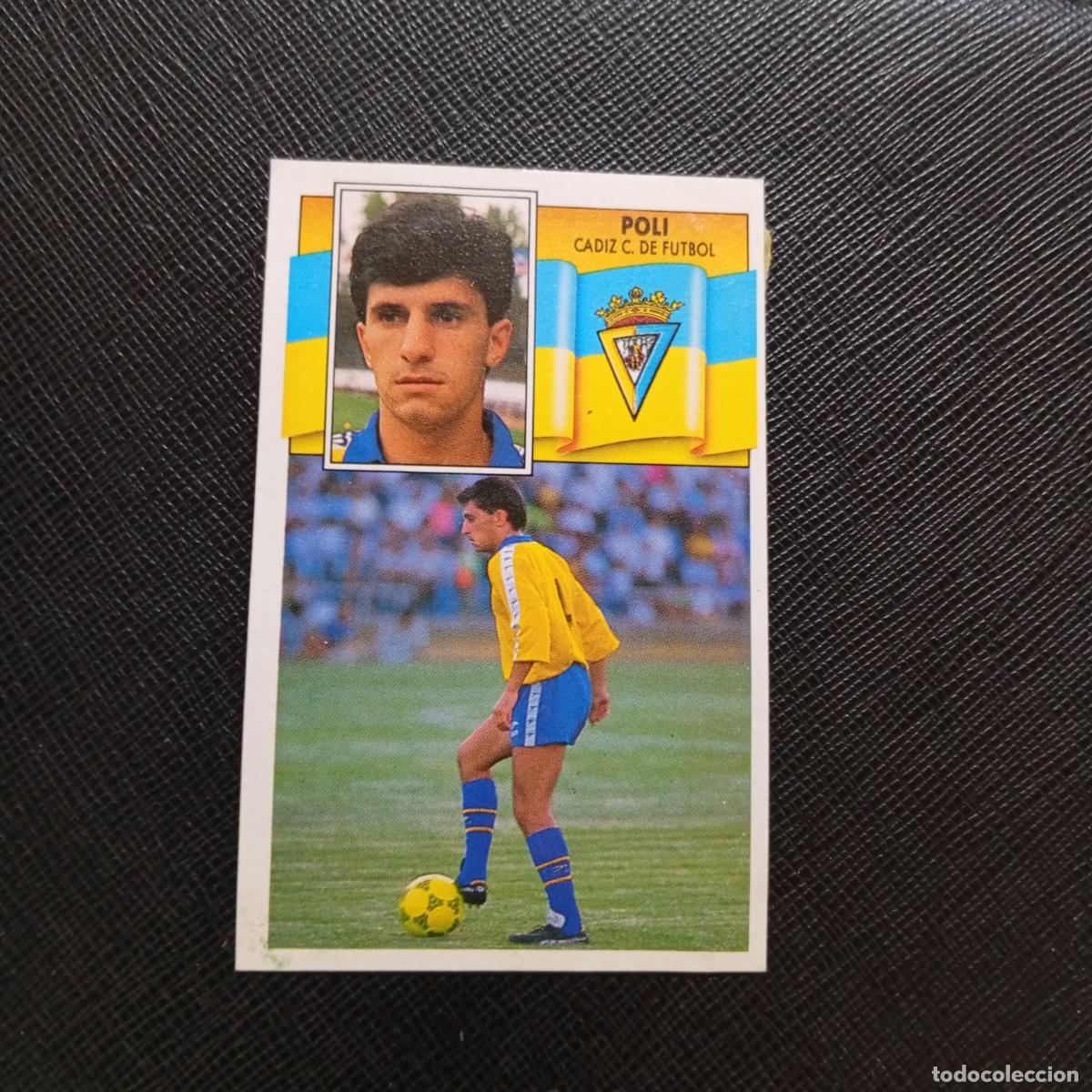 Cromos de f&uacute;tbol: POLI CADIZ ESTE 1990 1991 CROMO FUTBOL LIGA 90 91 - DESPEGADO - A37 PG334