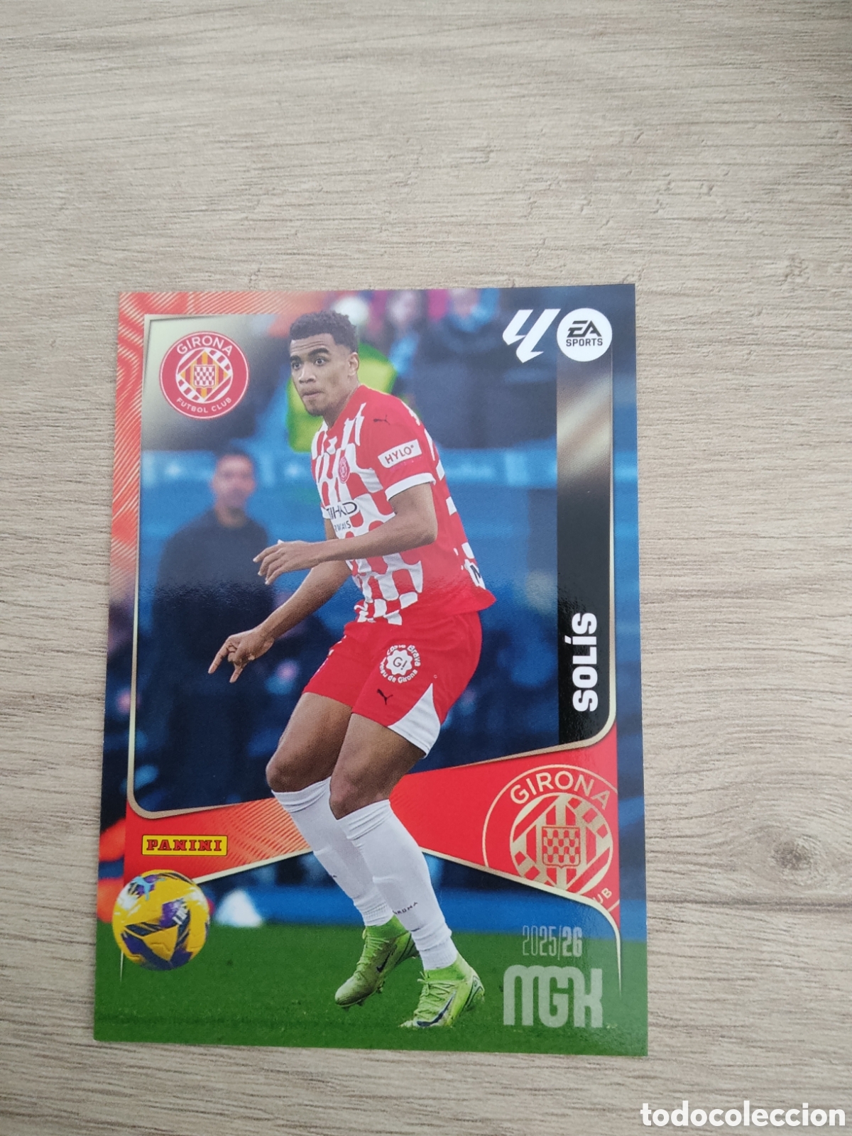 Cromos de f&uacute;tbol: 191 SOLIS GIRONA MEGACRACKS 2025 2026