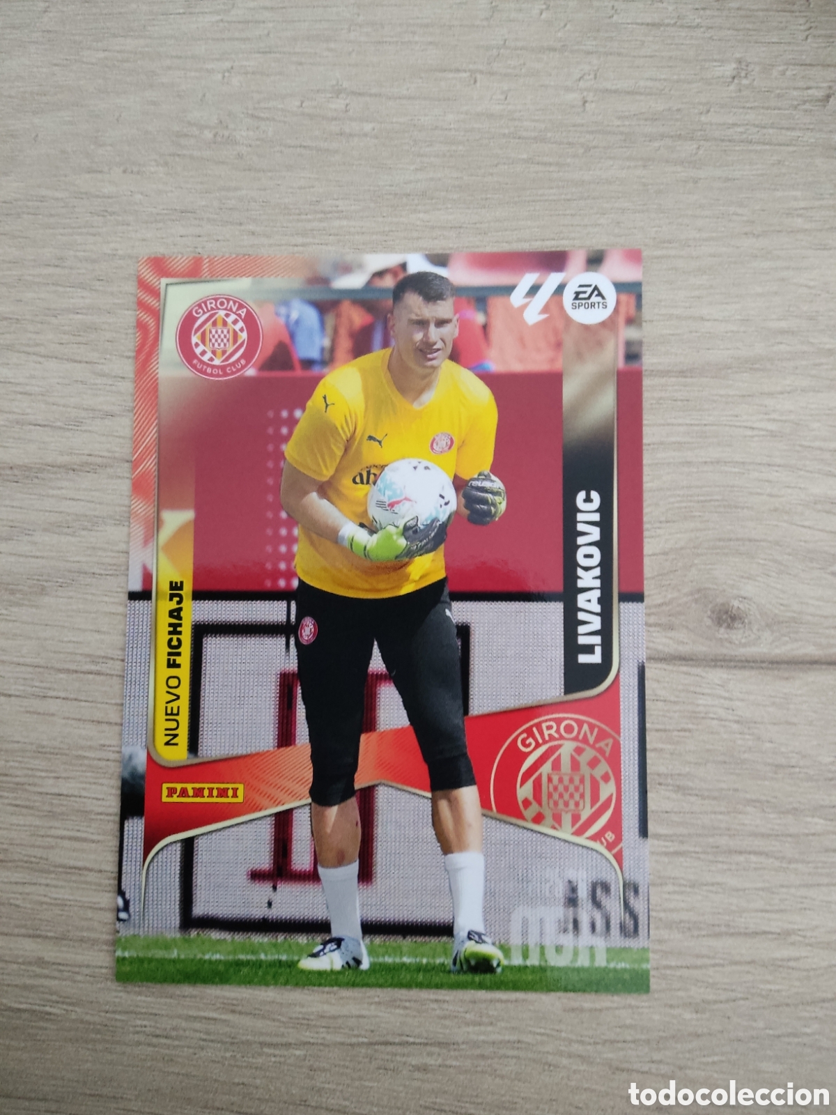 Cromos de f&uacute;tbol: 493 LIVAKOVIC NUEVO FICHAJE GIRONA MEGACRACKS 2025 2026