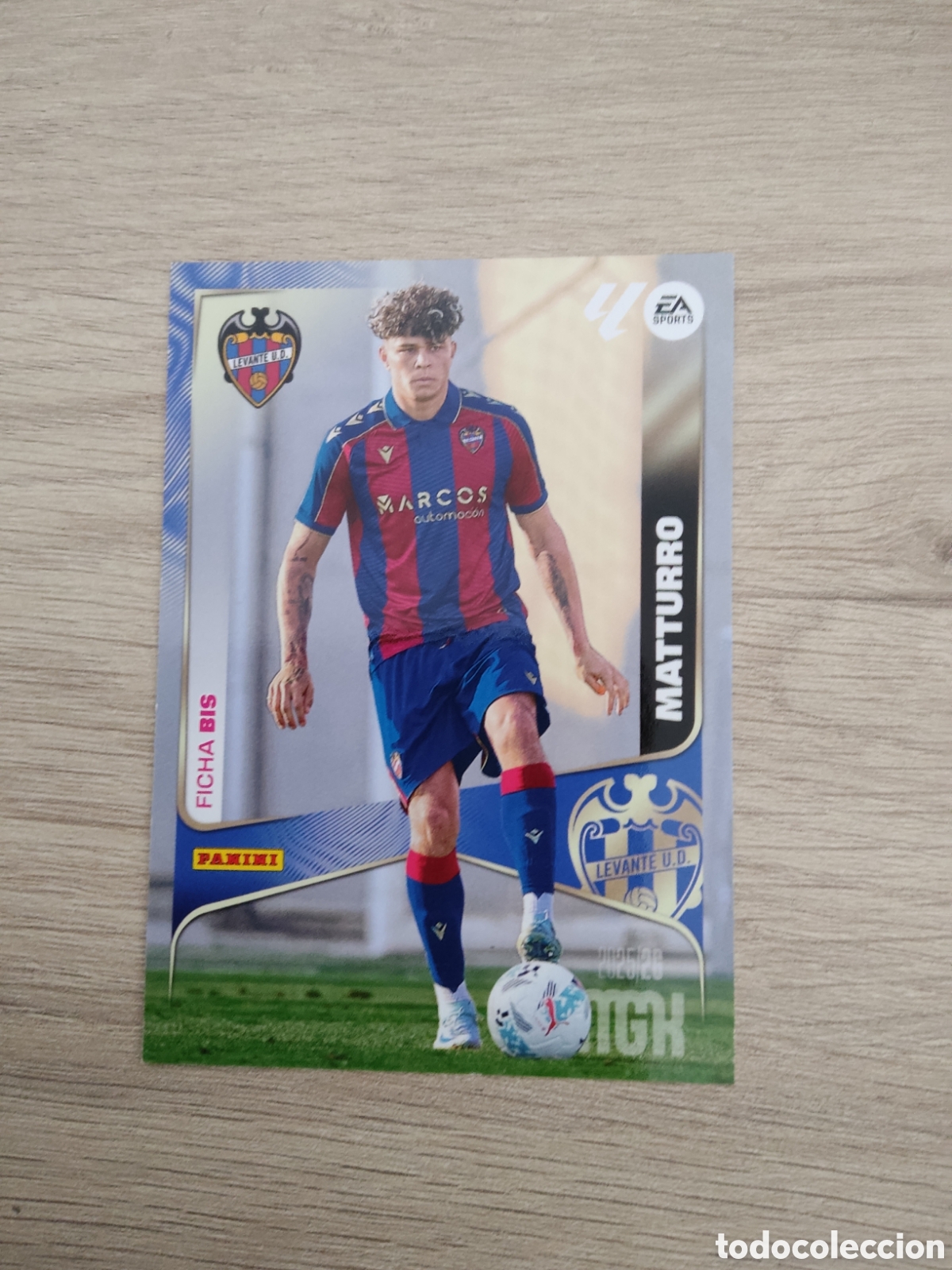 Cromos de f&uacute;tbol: 204 BIS MATTURRO LEVANTE MEGACRACKS 2025 2026