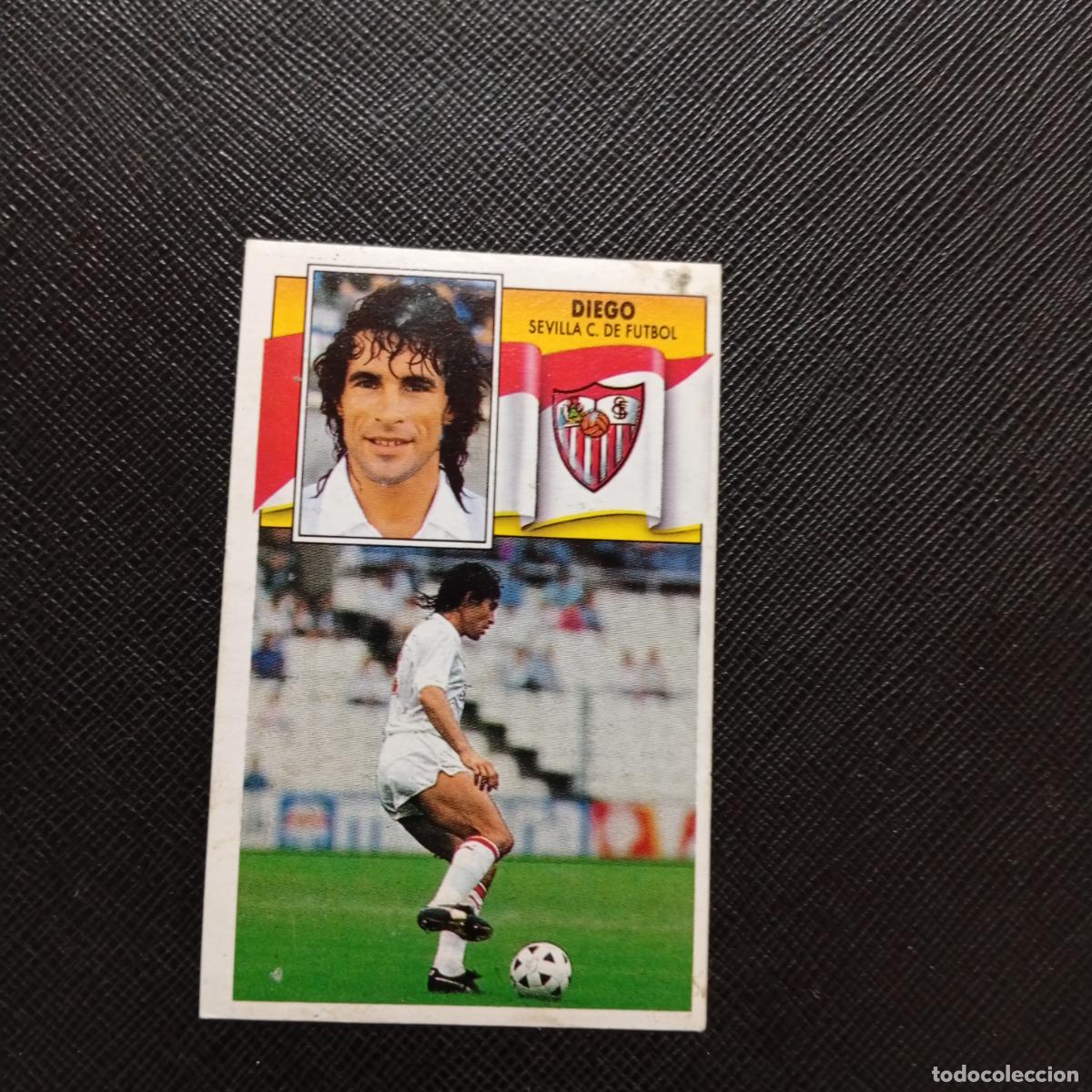 Cromos de f&uacute;tbol: DIEGO SEVILLA ESTE 1990 1991 CROMO FUTBOL LIGA 90 91 - DESPEGADO - A37 PG352