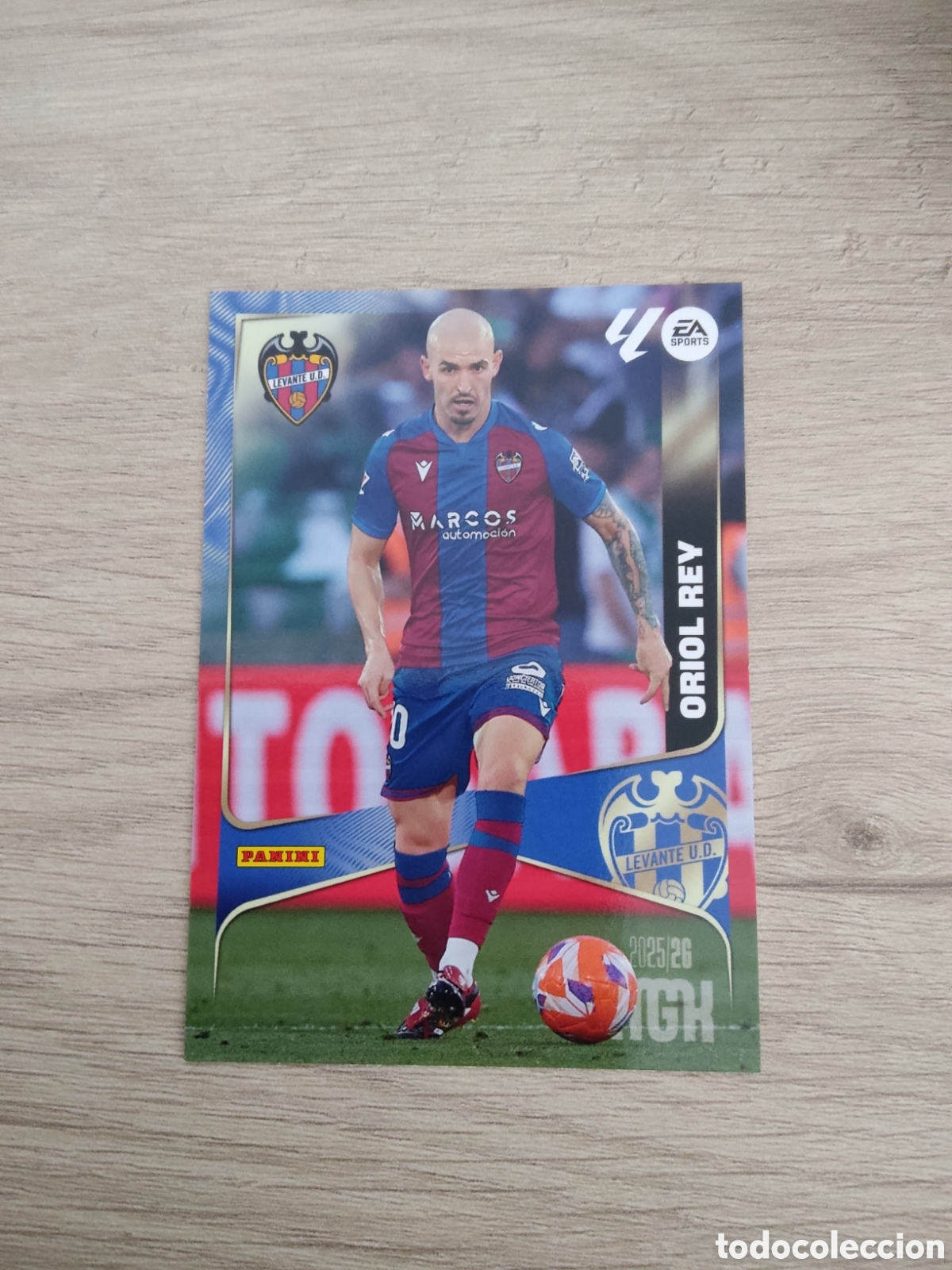 Cromos de f&uacute;tbol: 207 ORIOL REY LEVANTE MEGACRACKS 2025 2026