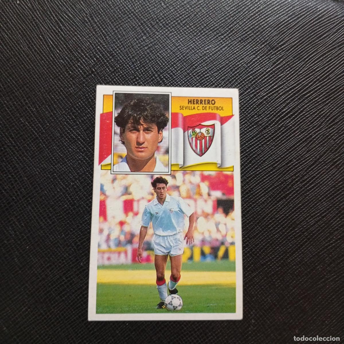 Cromos de f&uacute;tbol: HERRERO SEVILLA ESTE 1990 1991 CROMO FUTBOL LIGA 90 91 - DESPEGADO - A37 PG352