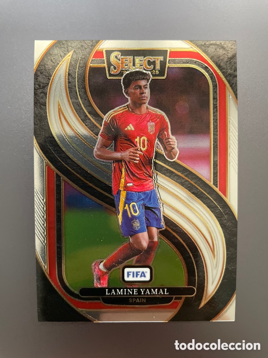 Cromos de f&uacute;tbol: Lamine Yamal 190 Panini Select FIFA 2024-25 Espa&ntilde;a
