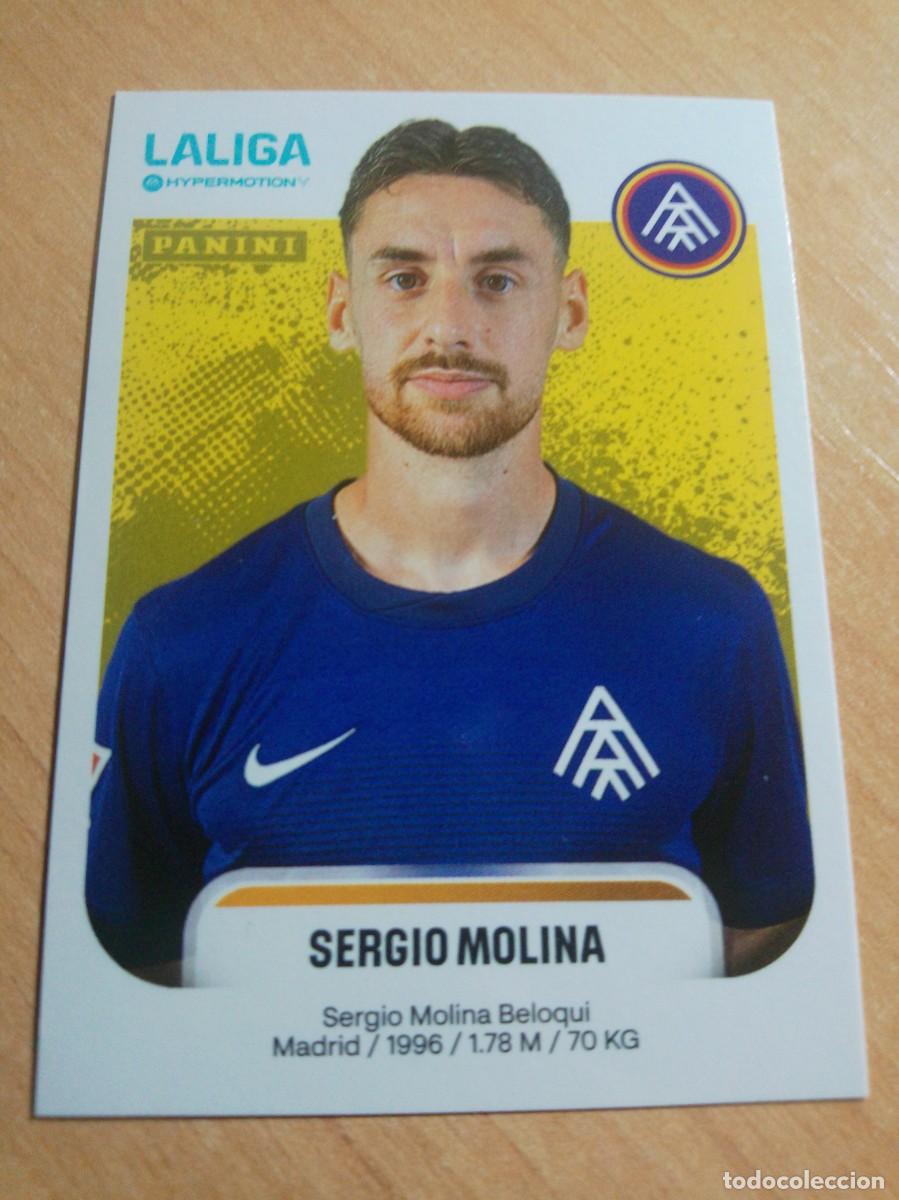 Cromos de f&uacute;tbol: 50 SERGIO MOLINA DEL ANDORRA 2&ordf; DIVISION HYPERMOTION 25 26 PANINI 2025 2026 NUEVO
