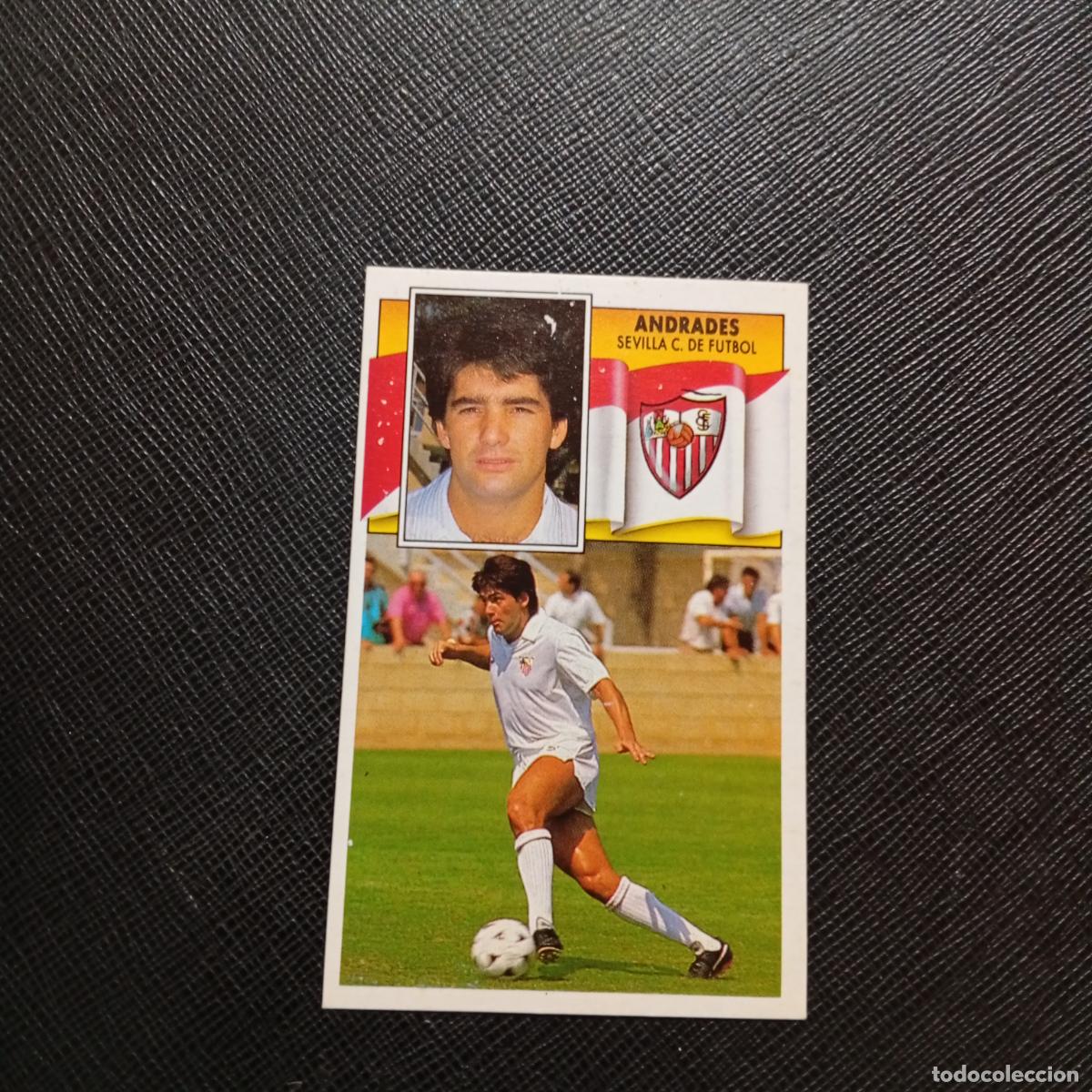 Cromos de f&uacute;tbol: ANDRADES SEVILLA ESTE 1990 1991 CROMO FUTBOL LIGA 90 91 - DESPEGADO - A37 PG361