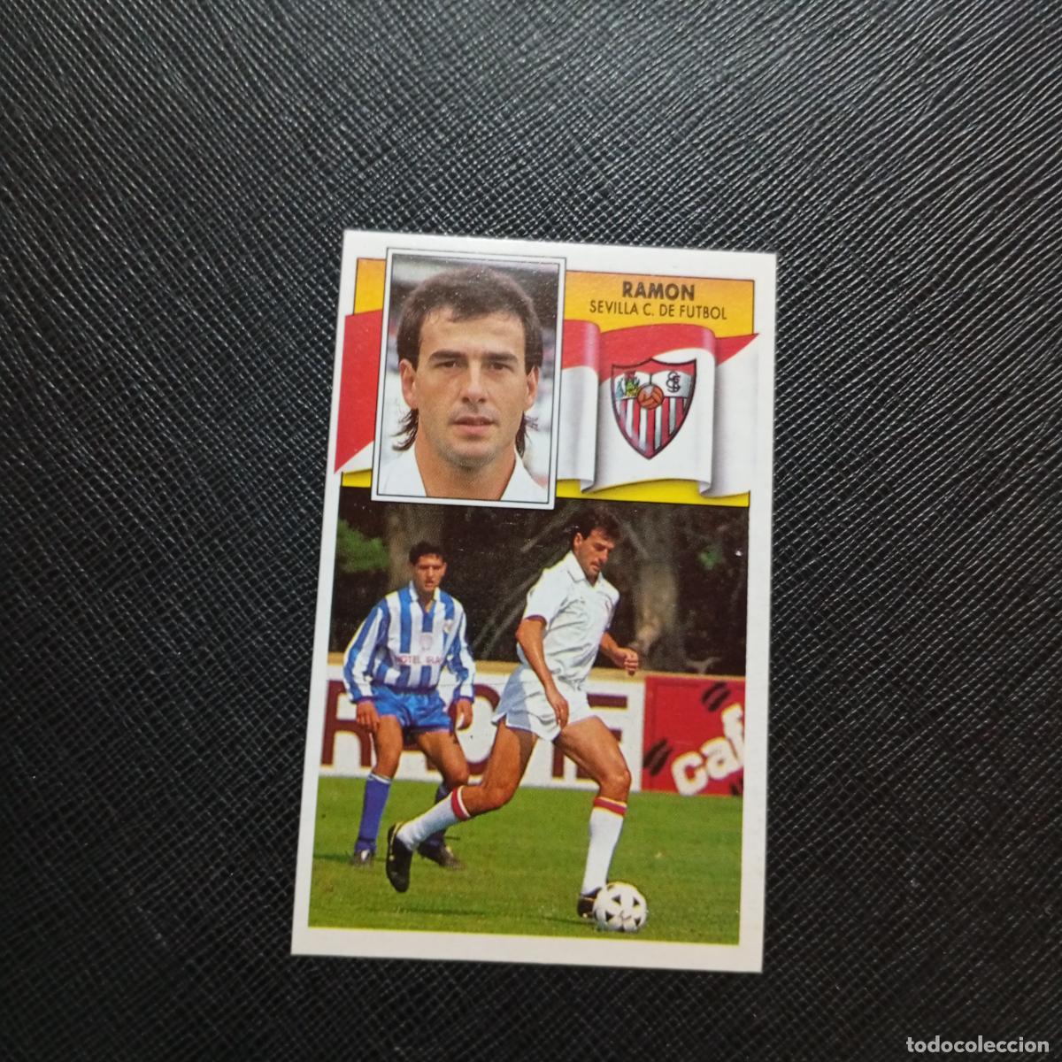 Cromos de f&uacute;tbol: RAMON SEVILLA ESTE 1990 1991 CROMO FUTBOL LIGA 90 91 - DESPEGADO - A37 PG361